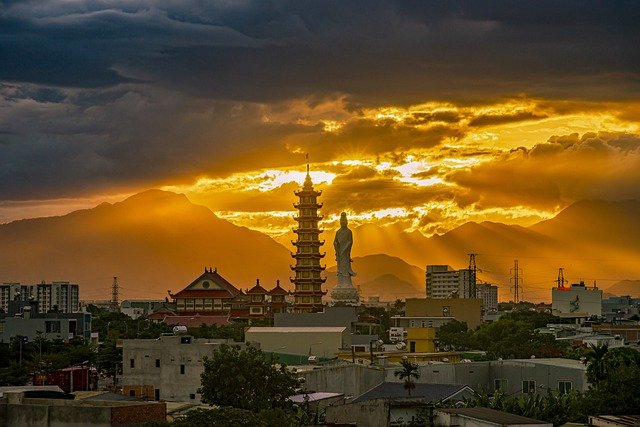 a monastery in Thailand